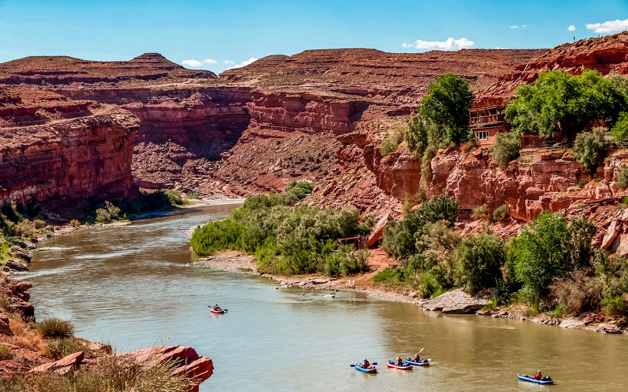 San Juan River near Goosenecks State Park, Utah