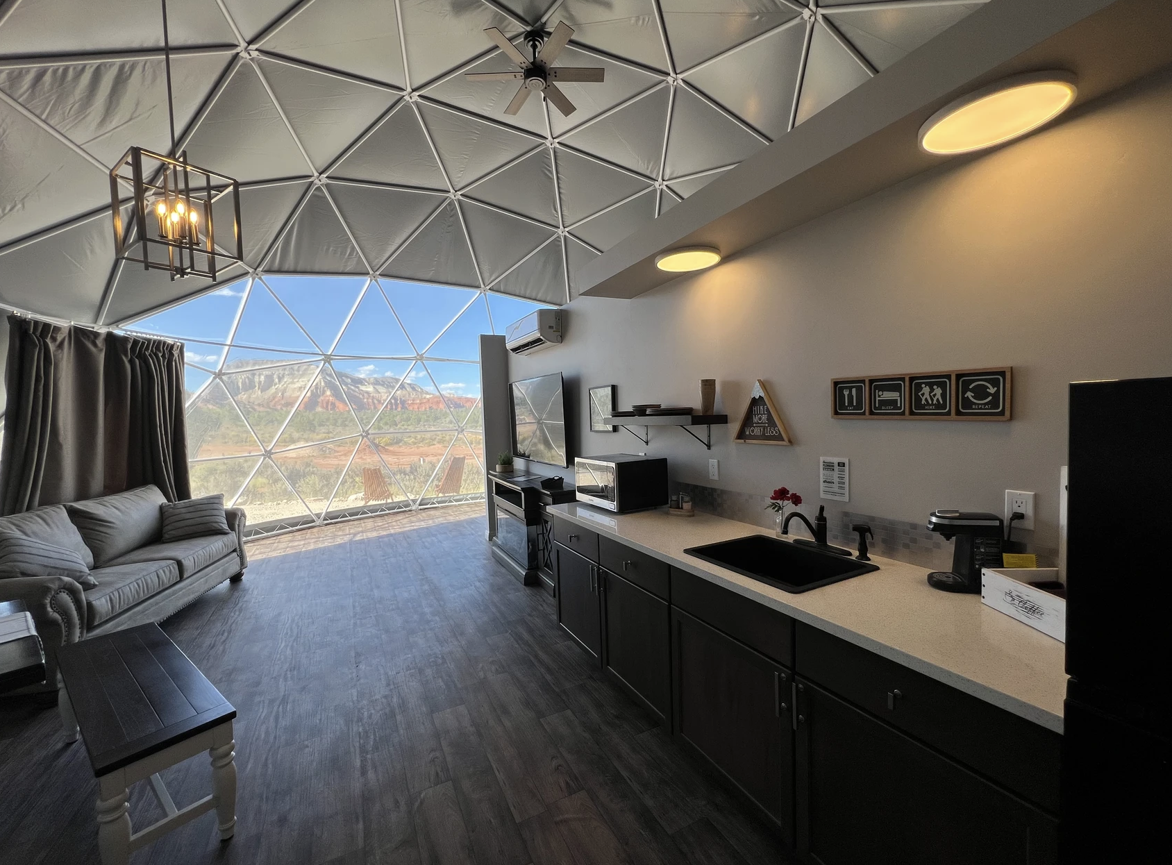 Dome 6 front entrance. 