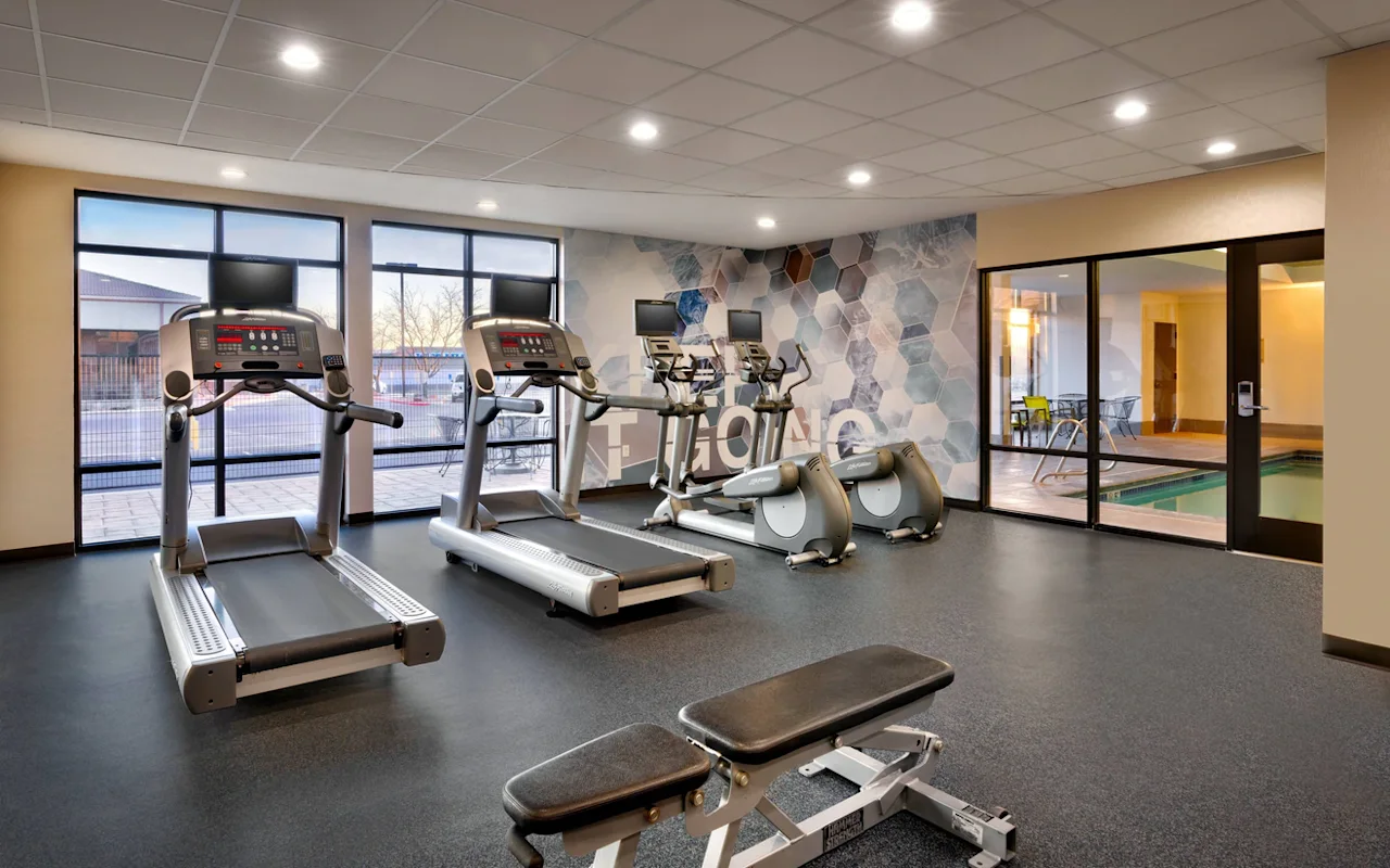 Springhill Suites by Marriott Provo | Photo Gallery | 3 - Enjoy a workout in the fitness center. Open 7 days a week, 24 hours a day.