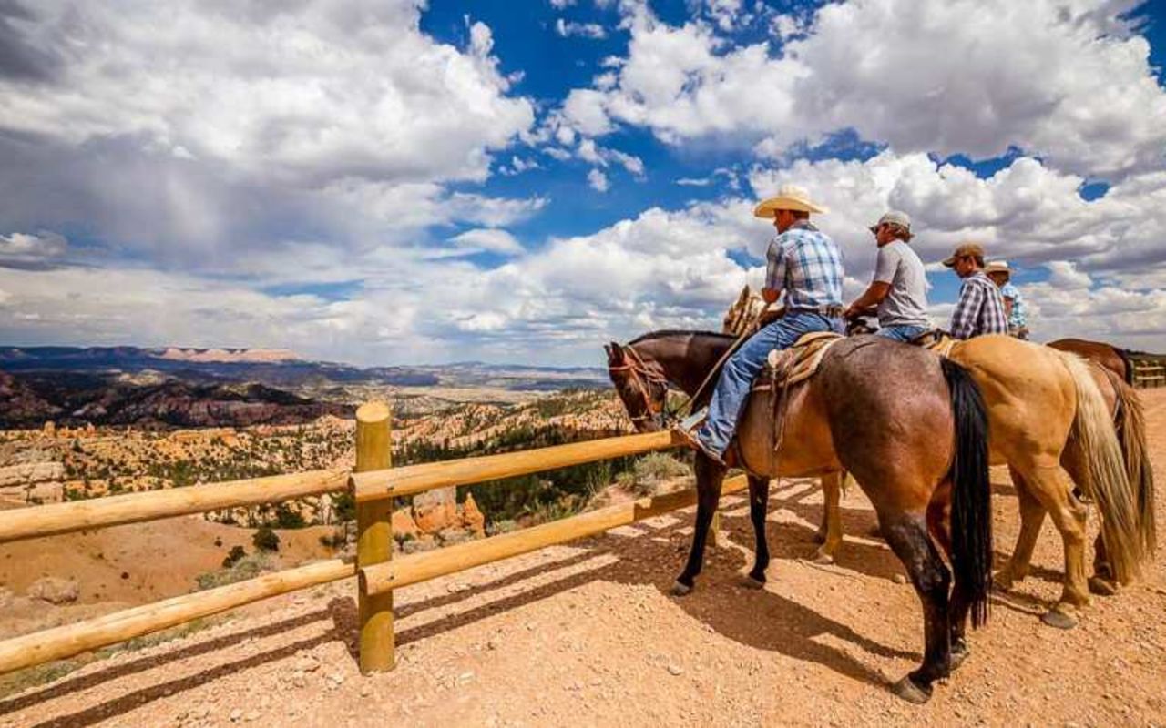 Ruby's Guided Tours | Photo Gallery | 0 - Ride the Wild West Horseback rides are perfect ways to explore the area and experience a Western Adventure that will be remembered for many years. Retrace trails taken by the notorious outlaw Butch Cassidy. Half Day, All Day, and Adventure Rides are available.