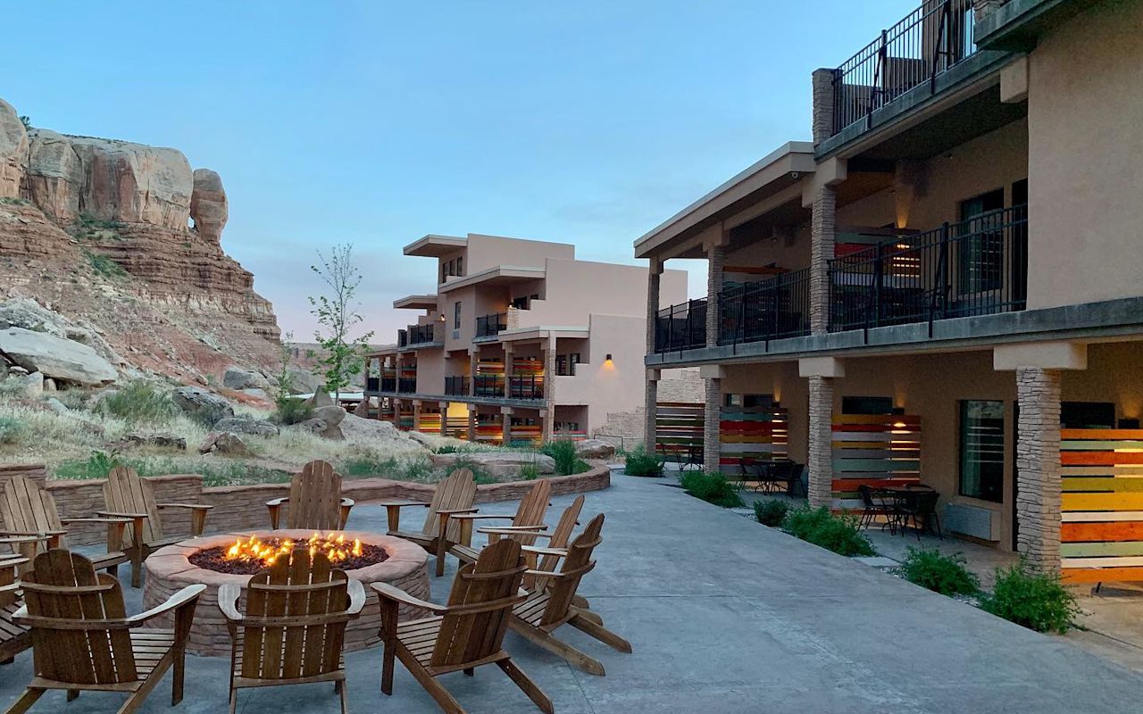 Bluff Dwellings Resort & Spa | Photo Gallery | 1 - Relax & Unwind Nestled in the red rock cliffs of our canyon, Bluff Dwellings is the perfect place to unwind, explore, and disconnect.