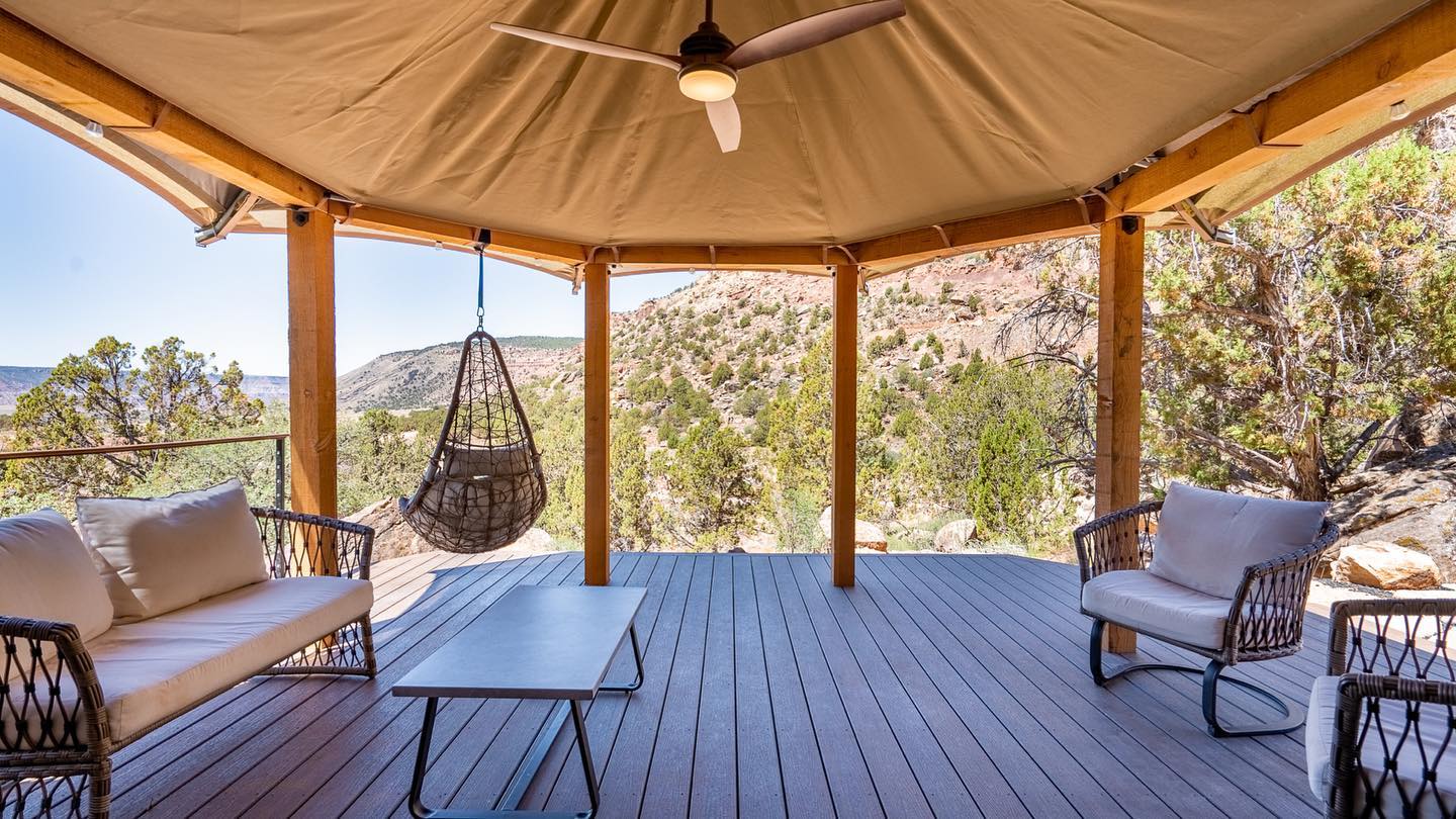 Open Sky Zion | Photo Gallery | 1 - Sit back and enjoy the beautiful scenery at Open Sky Zion. 
