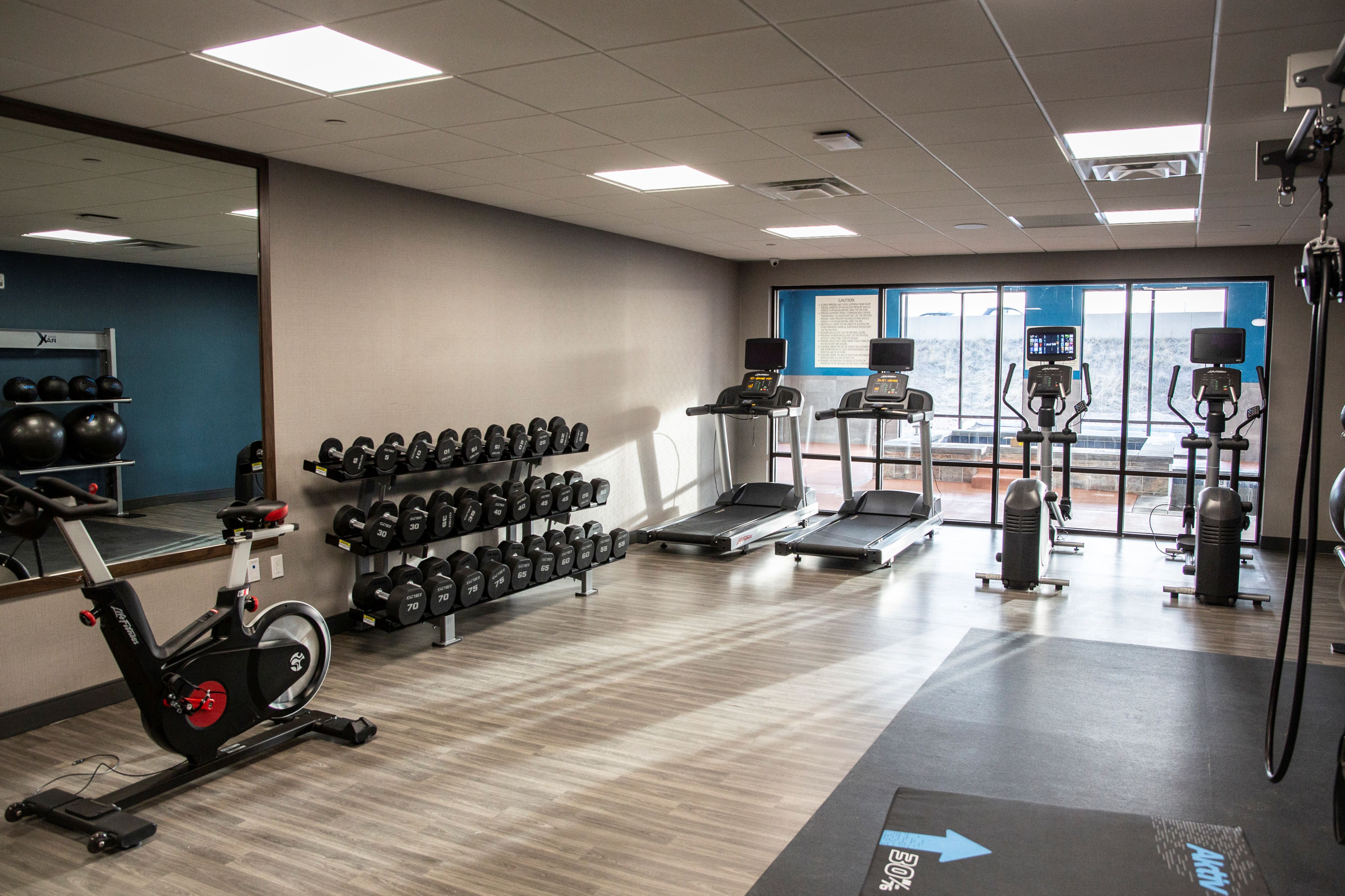 Hampton Inn & Suites Spanish Fork | Photo Gallery | 1 - An onsite fitness center is one of the many amenities at this Spanish Fork hotel. 