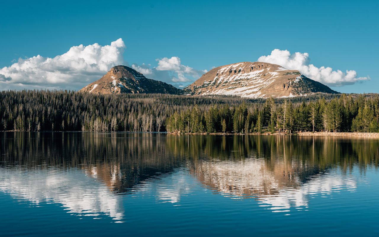 Uinta Mountains | Photo Gallery | 1 - Trial lake in the Uinta Mountains