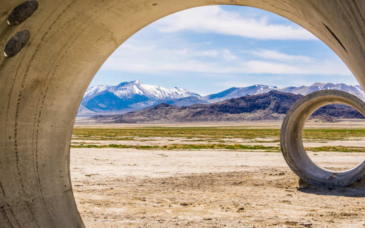 Nancy Holt Sun Tunnels | Photo Gallery | 0 - Nancy Holt Sun Tunnels