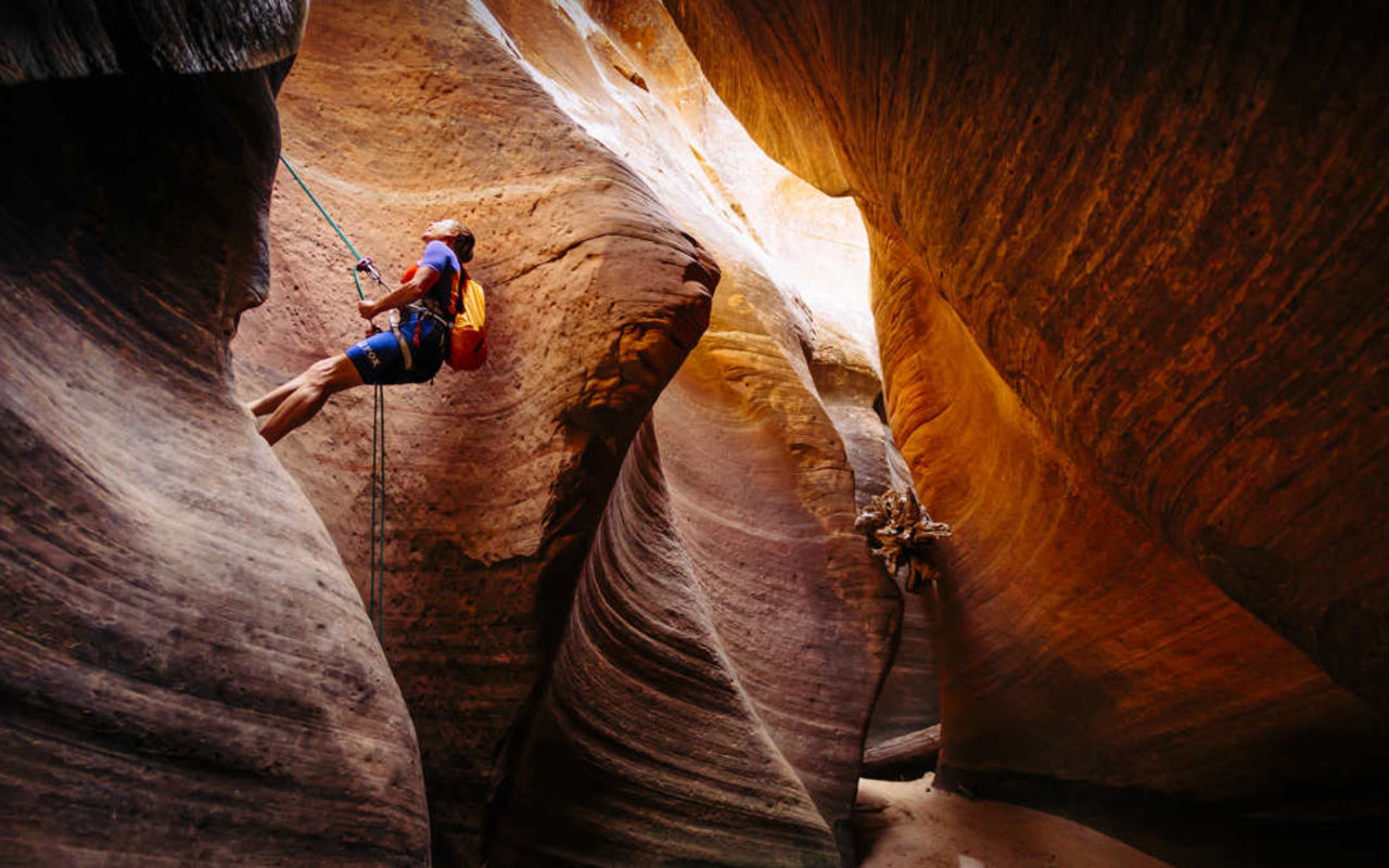 Family Attractions | Photo Gallery | 0 - Sand and Slot Canyons in Utah's Grand Staircase-Escalante Region
Not to brag about our public lands again, but Grand Staircase National Monument is 2 million acres of sand and slot canyons. Hike Zebra Canyon or Spooky and Peek-A-Boo slot canyons, a short drive from Bryce Canyon National Park.