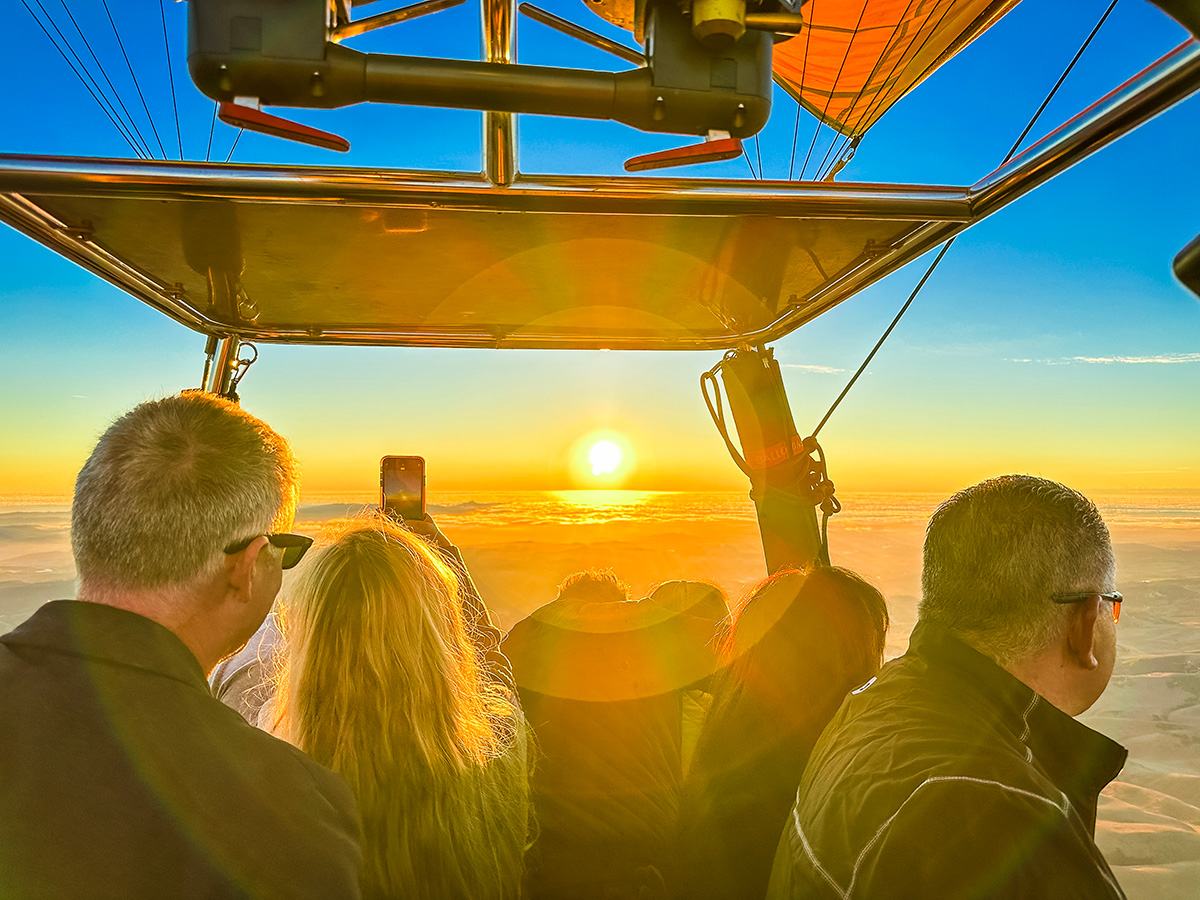 Sunsets from the sky