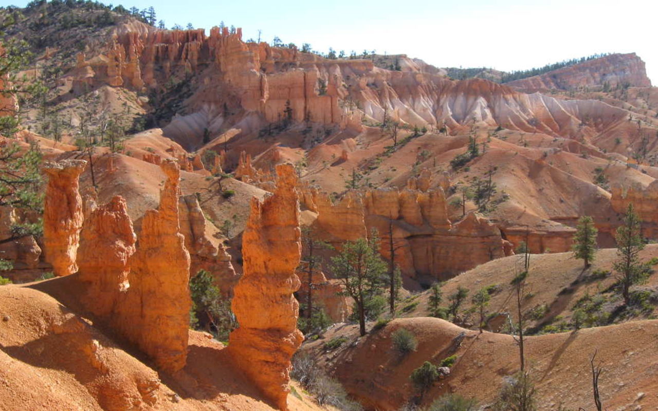 Utah's Outback Region | Photo Gallery | 0 - Bryce Canyon hiking area in Southern Utah
