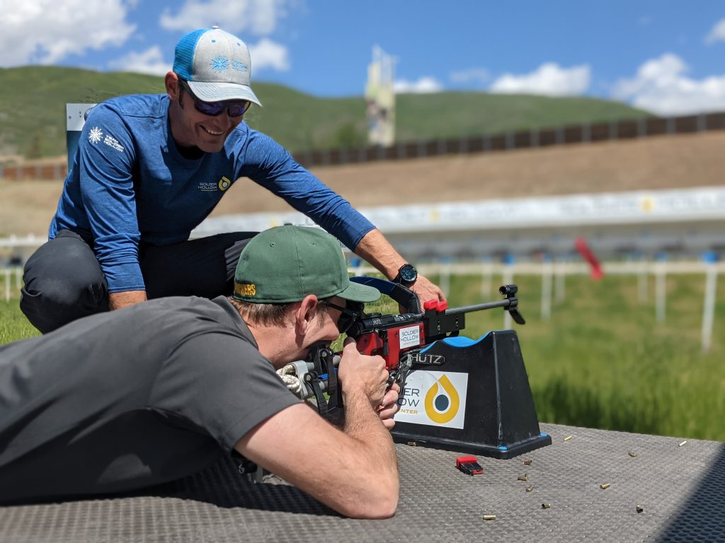 Bronze Biathlon experience is offered on weekdays throughout the summer at 11:30 AM.  These are 45 minutes sessions and can booked online. 
