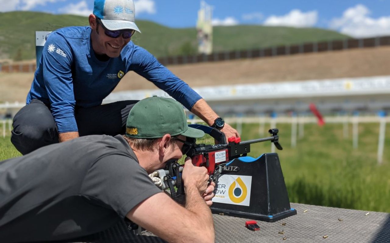Bronze Biathlon experience is offered on weekdays throughout the summer at 11:30 AM.  These are 45 minutes sessions and can booked online.