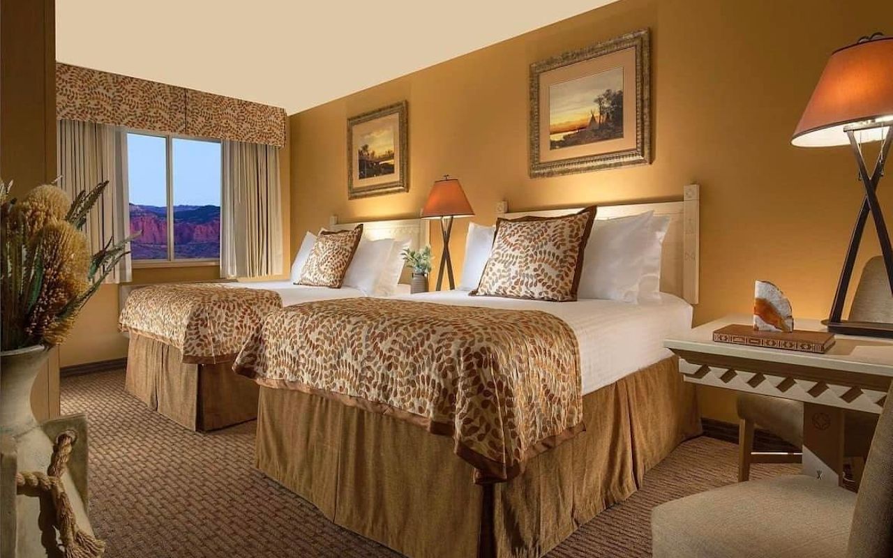 Traditional r ooms and suites are available year-round.
