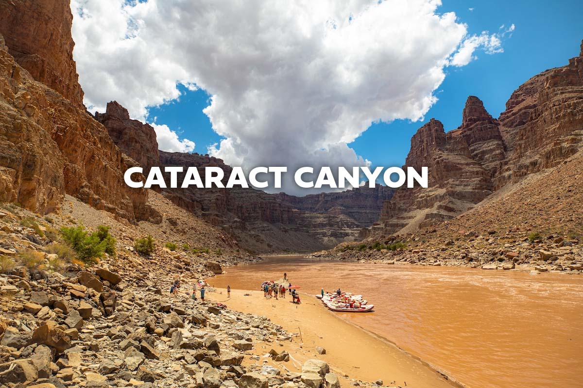 Cataract Canyon - Cataract Canyon This is Colorado River whitewater rafting at its best! Run more than 30 big rapids, including Mile Long, Ben Hurt, and the granddaddy of them all, The Big Drops, where the river descends over 30 feet in less than three-quarters of a mile.
