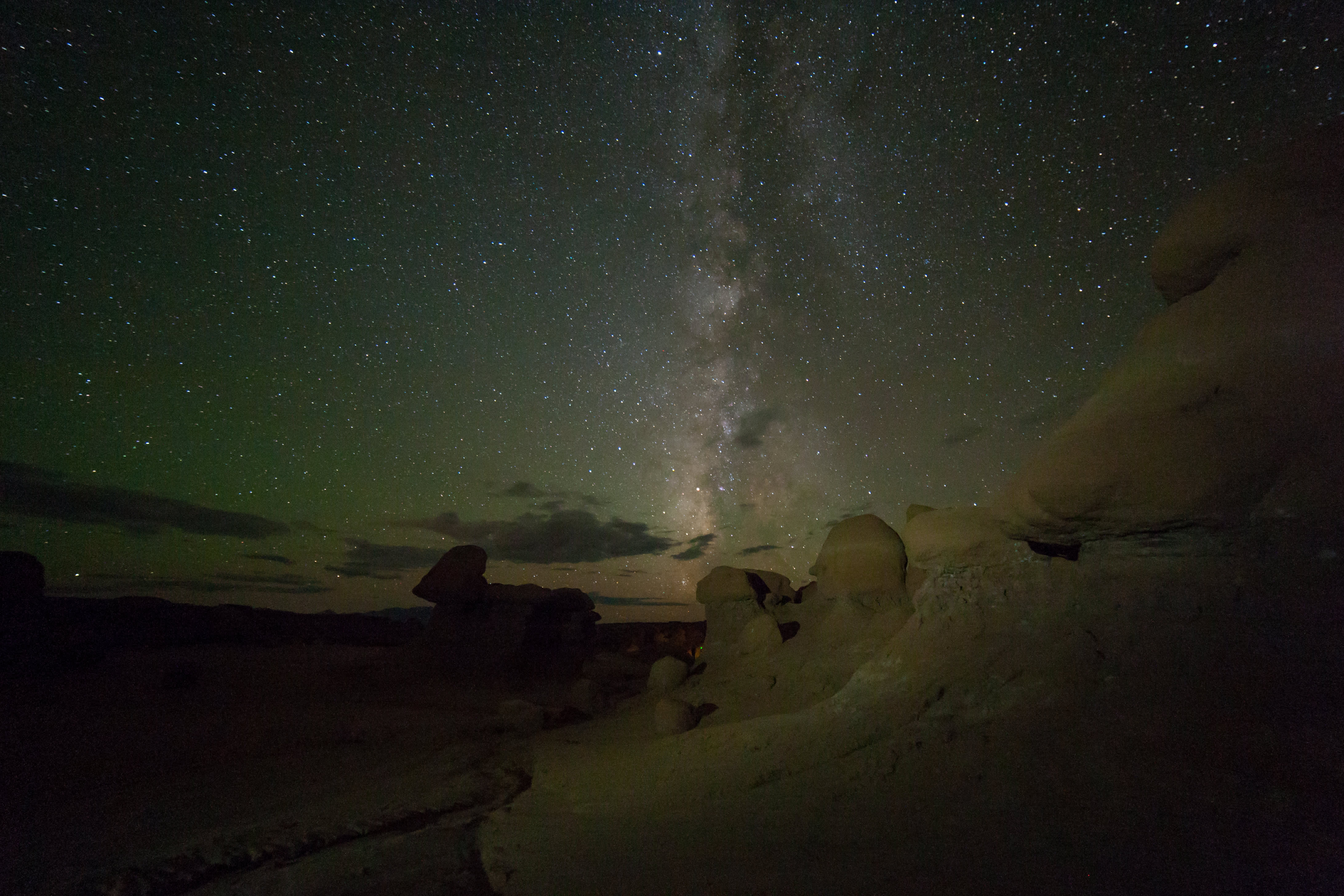 Goblin Valley's Dark Sky