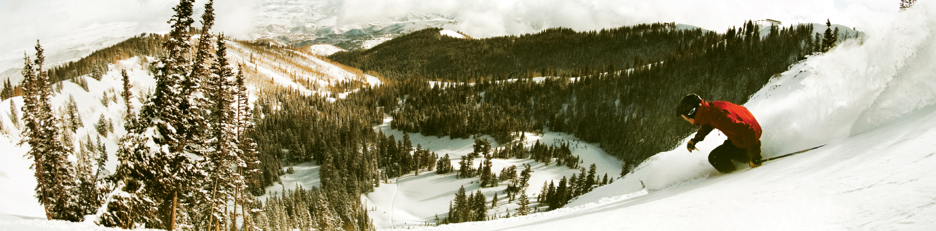 Skier in Park City 