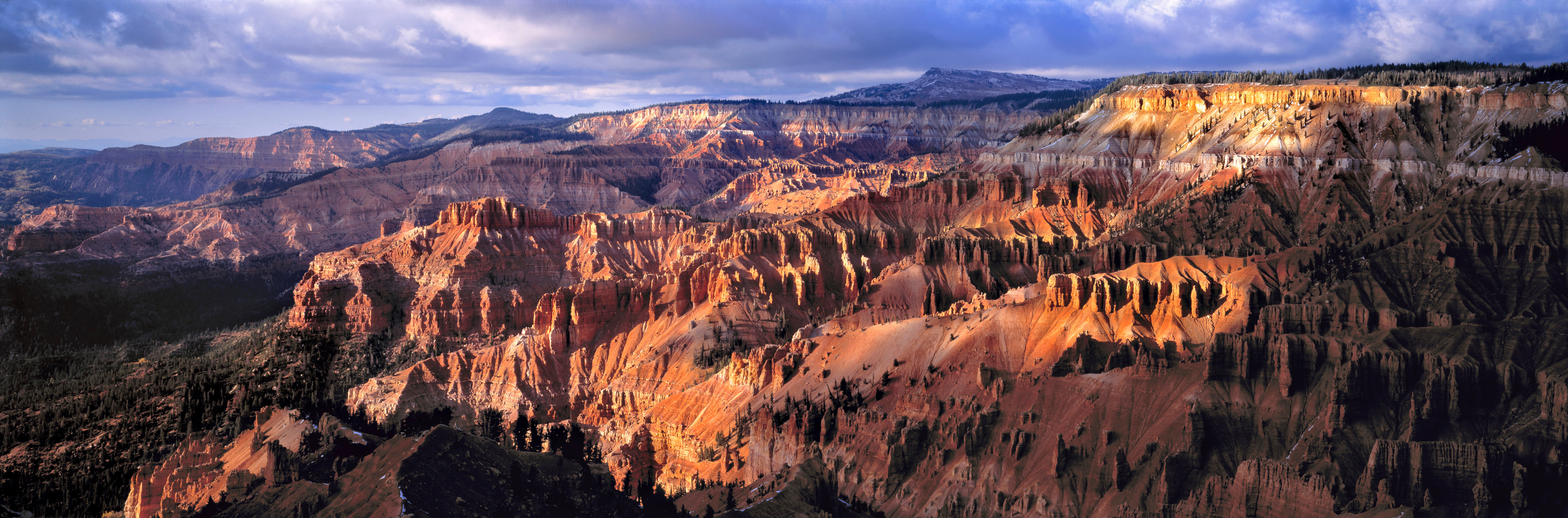 Cedar Breaks National Monument at dawn - Dawn breaks over magestic Cedar Breaks 