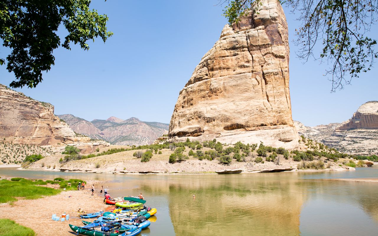 Green River in Dinosaur National Monument, Utah.