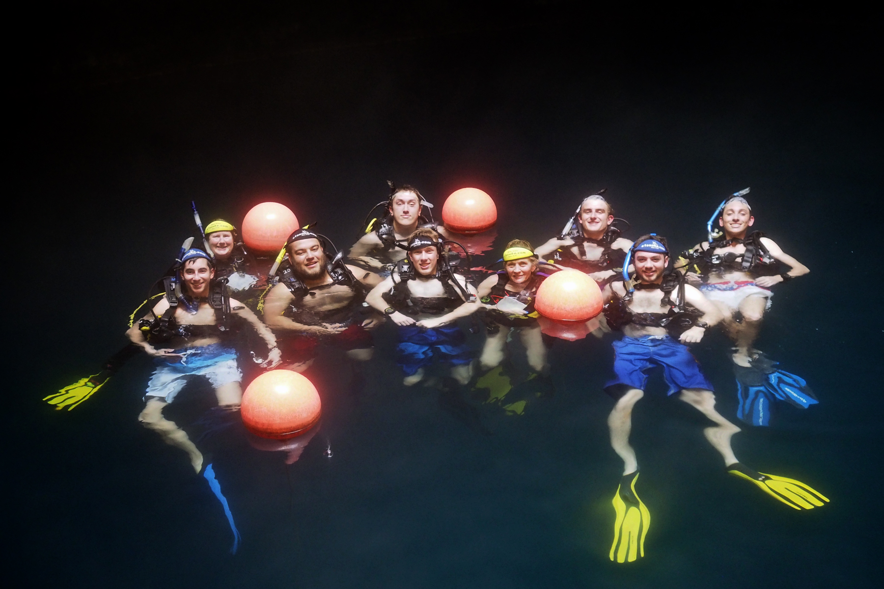 Come scuba diving at the Crater. 