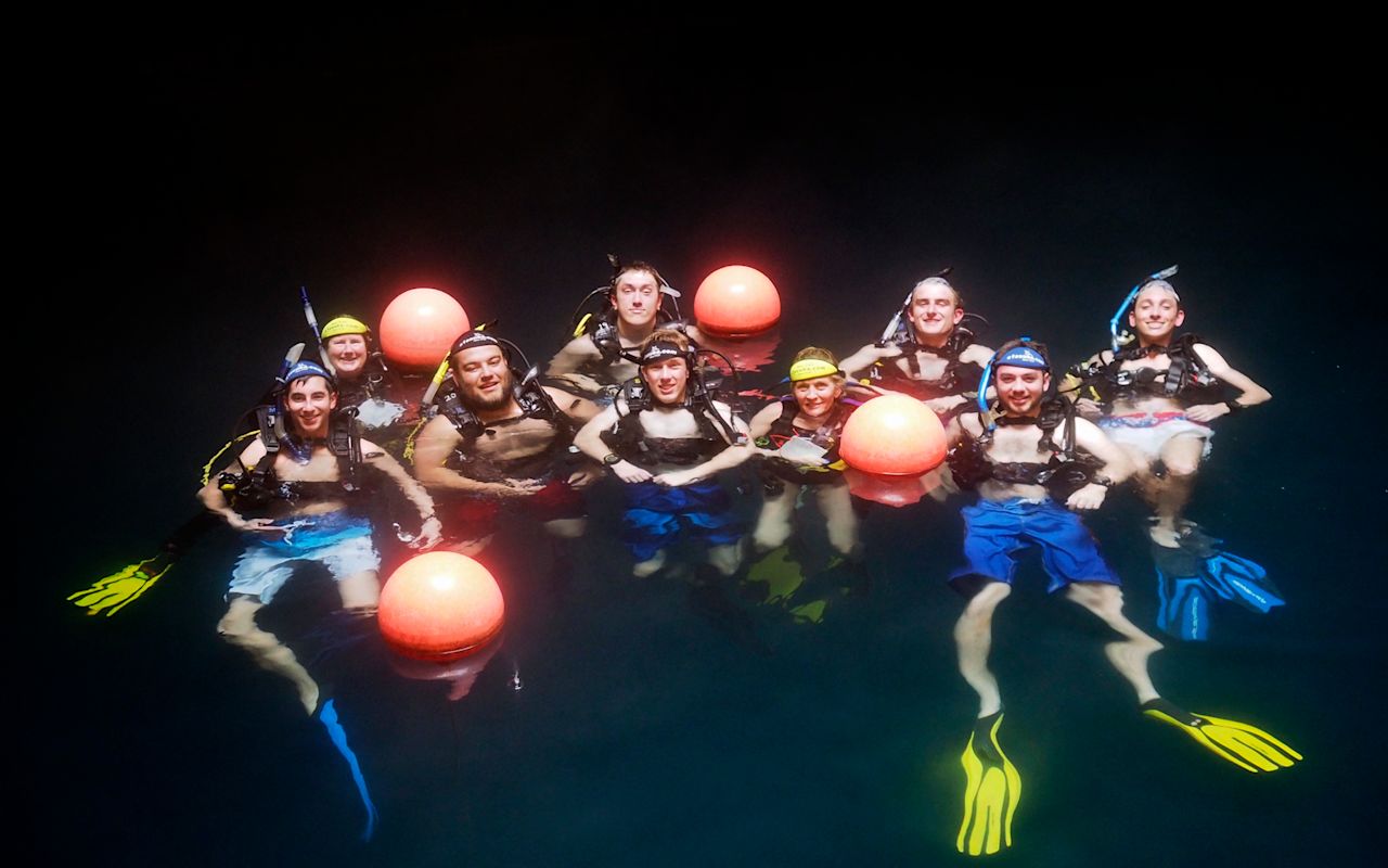 Come scuba diving at the Crater.