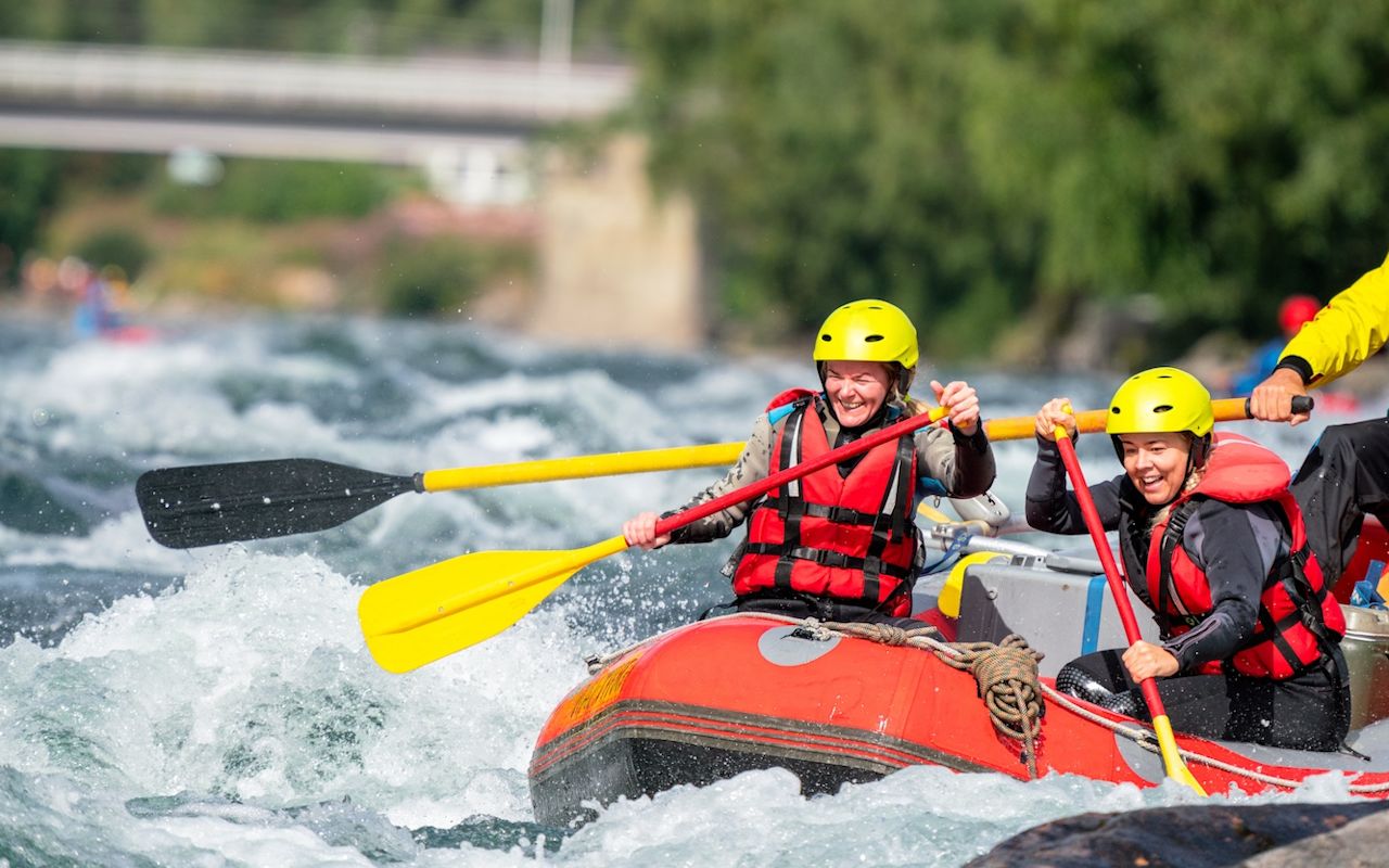 White water rafting