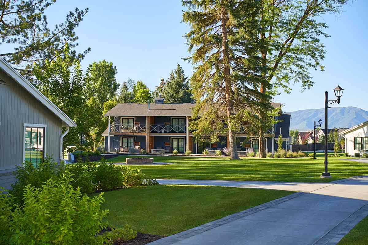 Enjoy the beautiful grounds of the resort. 