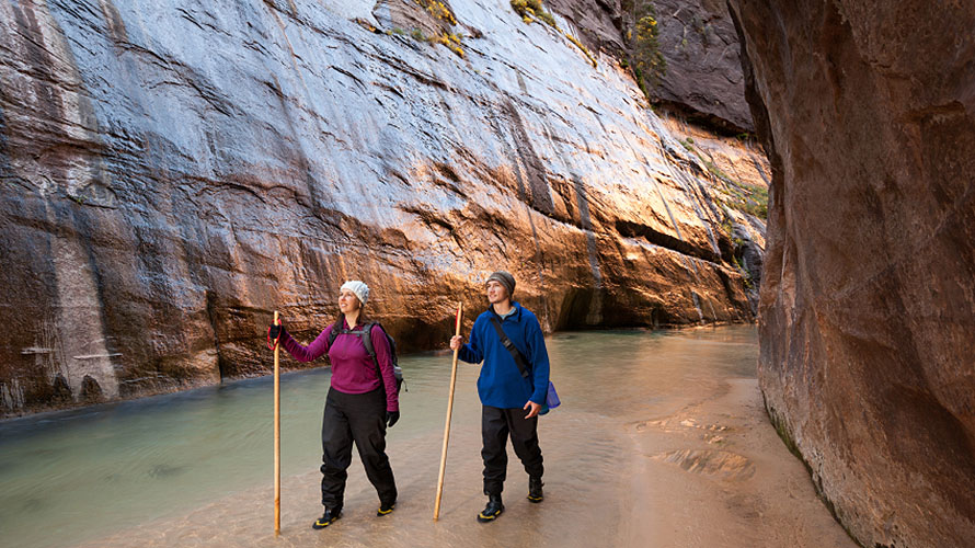 The Wildland Trekking Company | Photo Gallery | 9 - Guided hikes of Zion