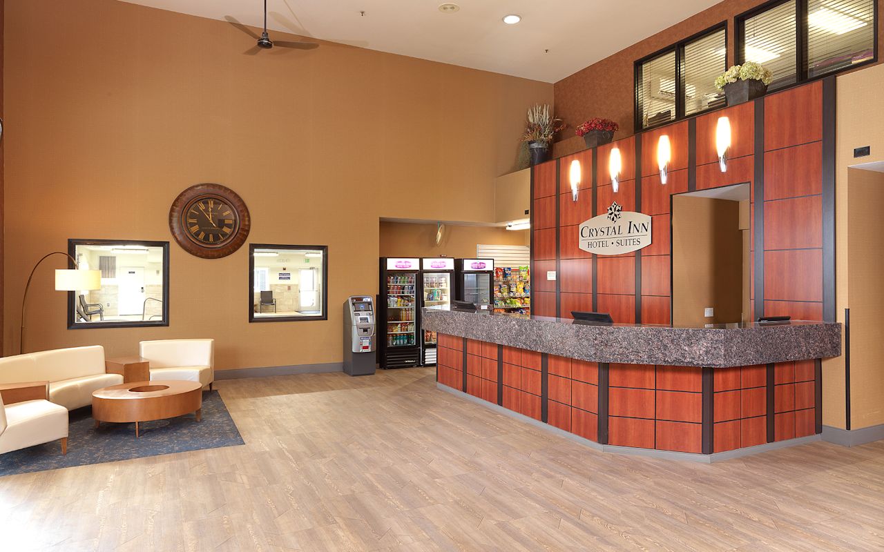 Sit down, take a break, and relax in the lobby.