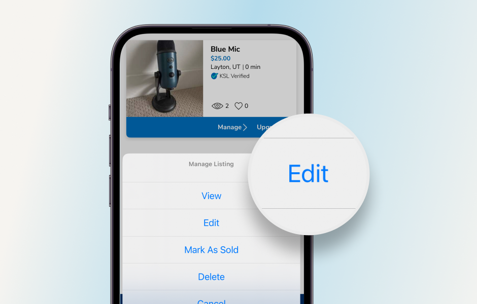 Update your KSL Classifieds listings with flexible payment types