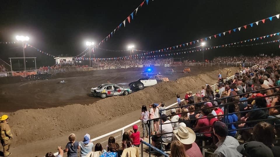 The Fairview Demolition Derby in the city of Fairview, Utah was a smashing success!
