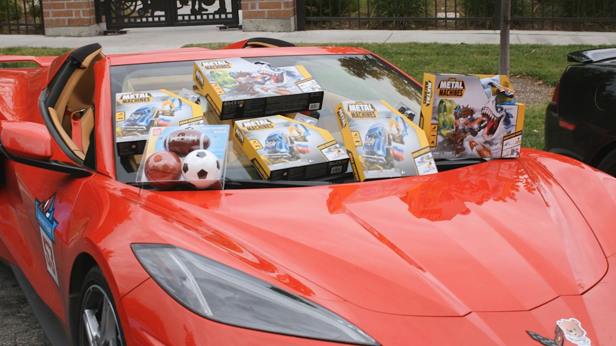 Supercars for super kids - Cars 4 Kids brings toys and hope to the Ronald McDonald House