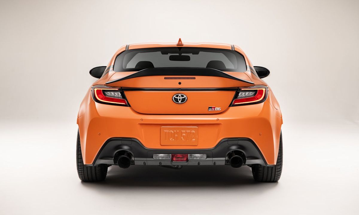 2023 GR86 Special Edition Toyota back view