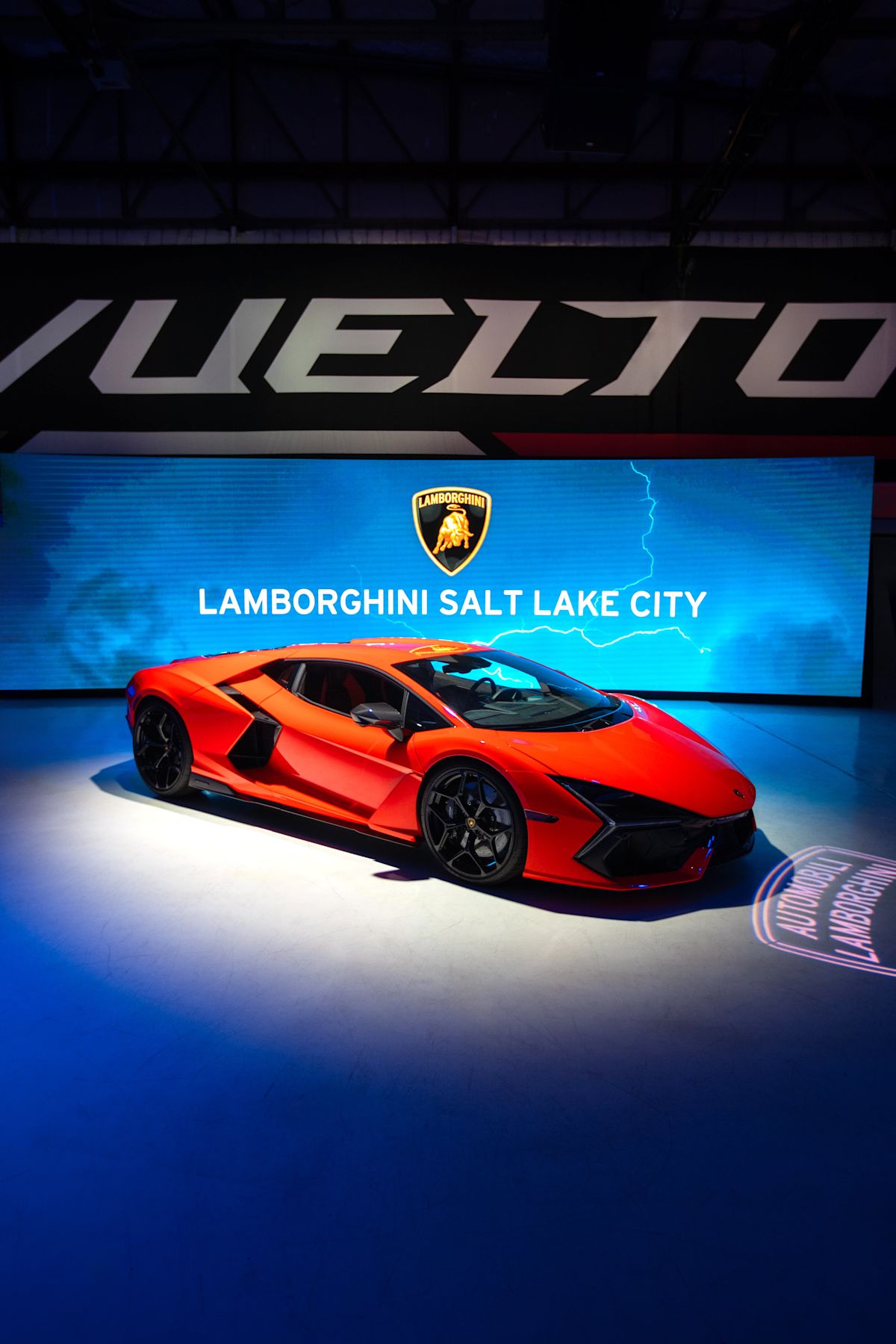 The new 2024 Lamborghini Revuelto electrifies Salt Lake City enthusiasts