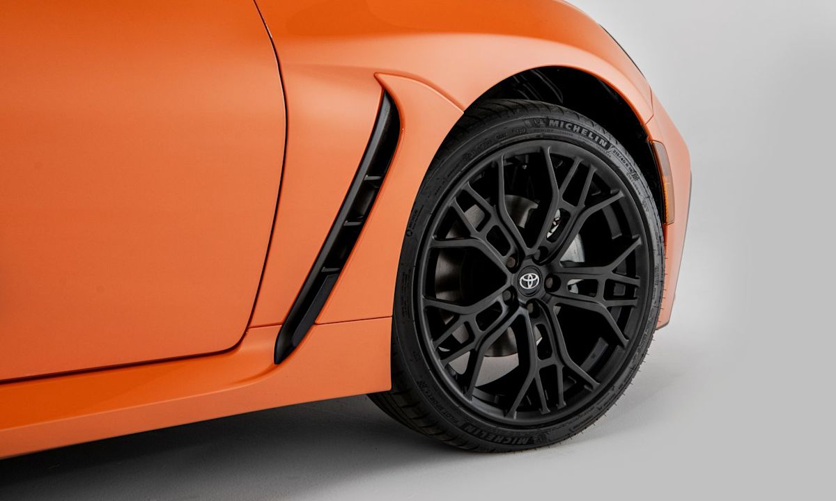 the wheel of a 2023 GR86 Special Edition Toyota