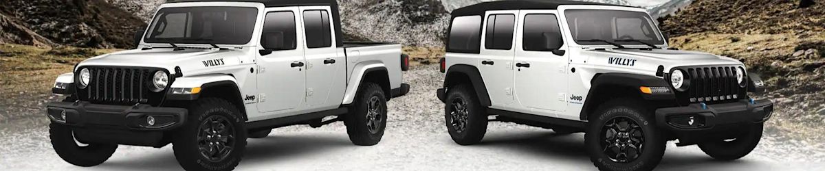 Jeep’s 2023 Willys Editions are nostalgic yet futuristic