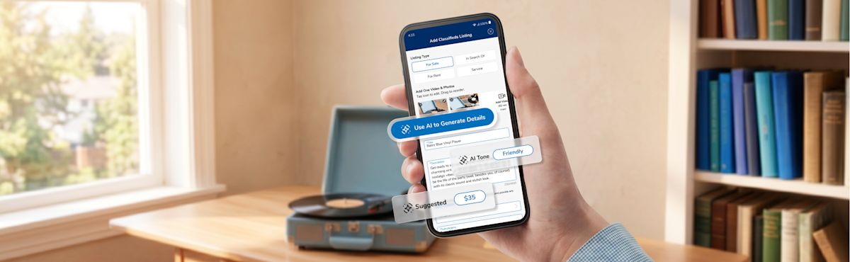 List and sell faster on the KSL Classifieds app using the AI-assist feature