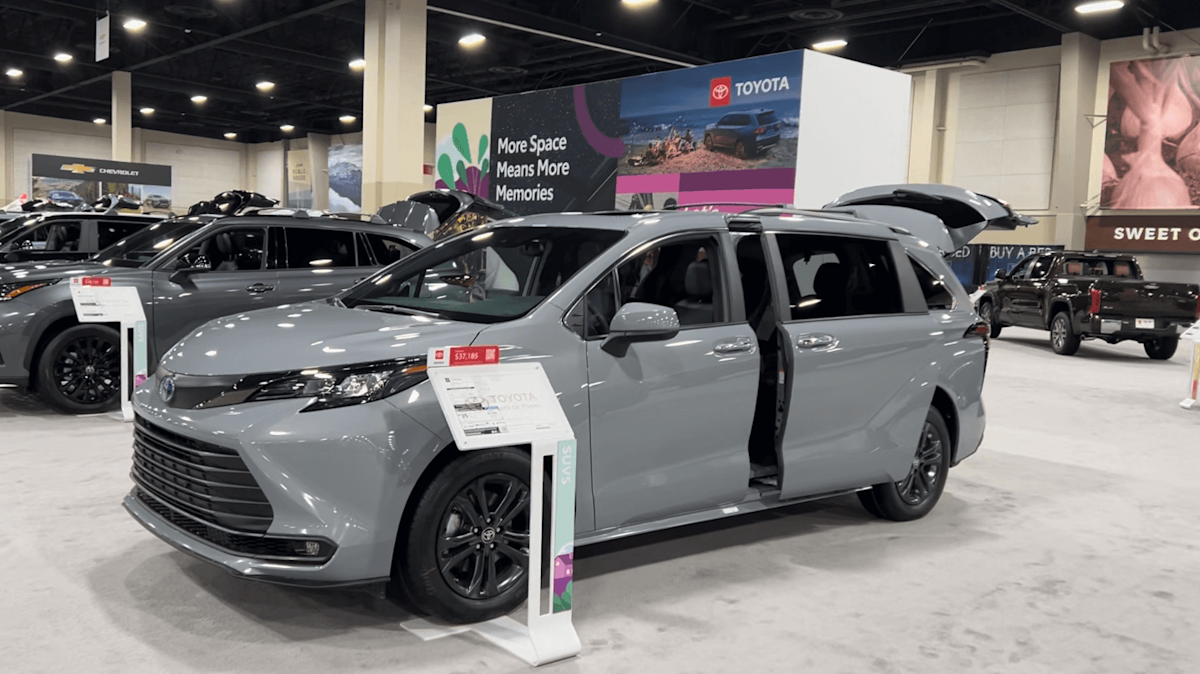6 underrated cars from the 2024 Utah Auto Expo 7 - Toyota Sienna Woodland Edition