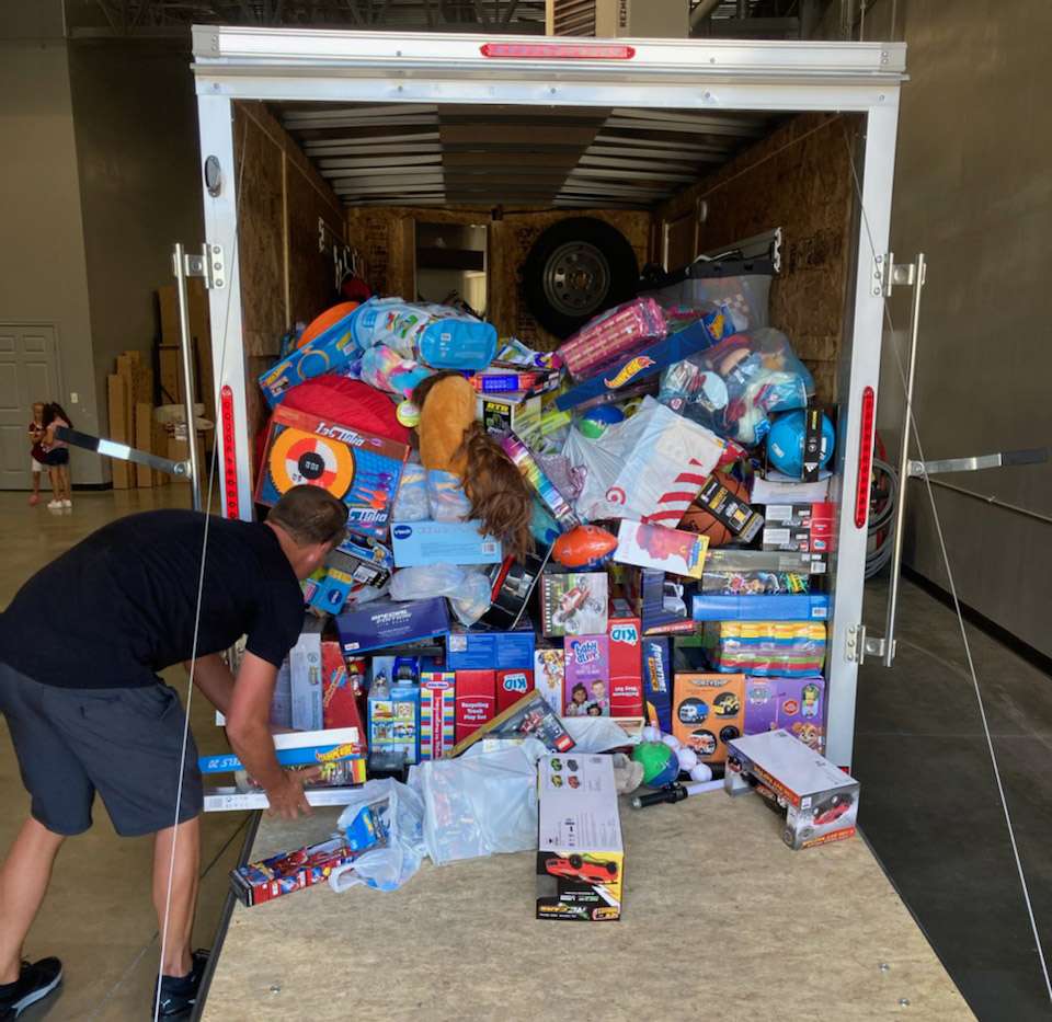 Gifts donated to Born 4 Fast cause. 