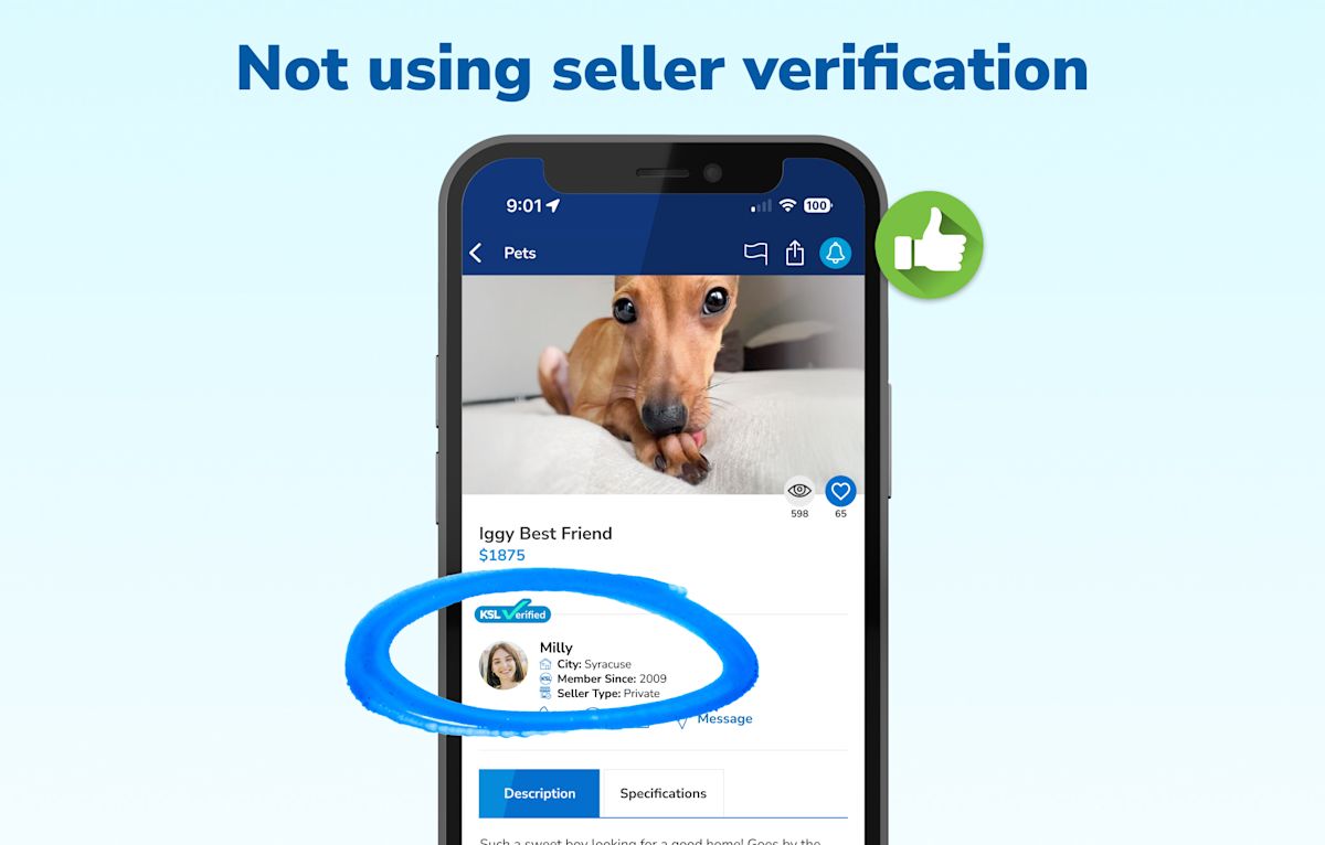 Graphic 7 - Not using seller verification