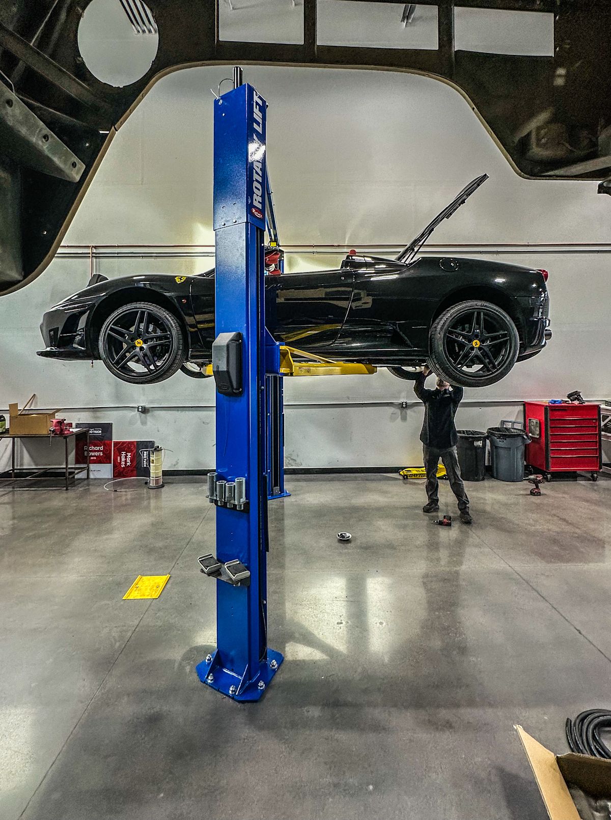 f430 on lift