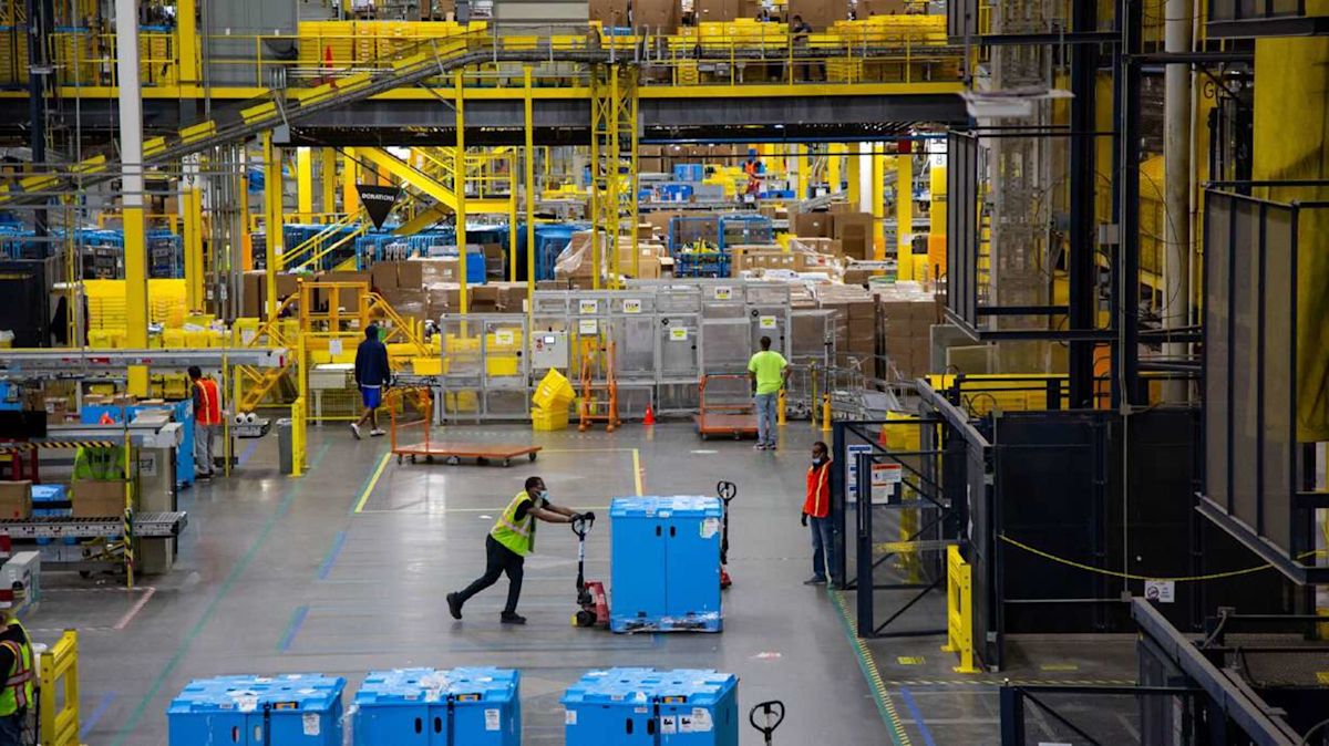 Amazon raising hourly pay for warehouse and delivery workers