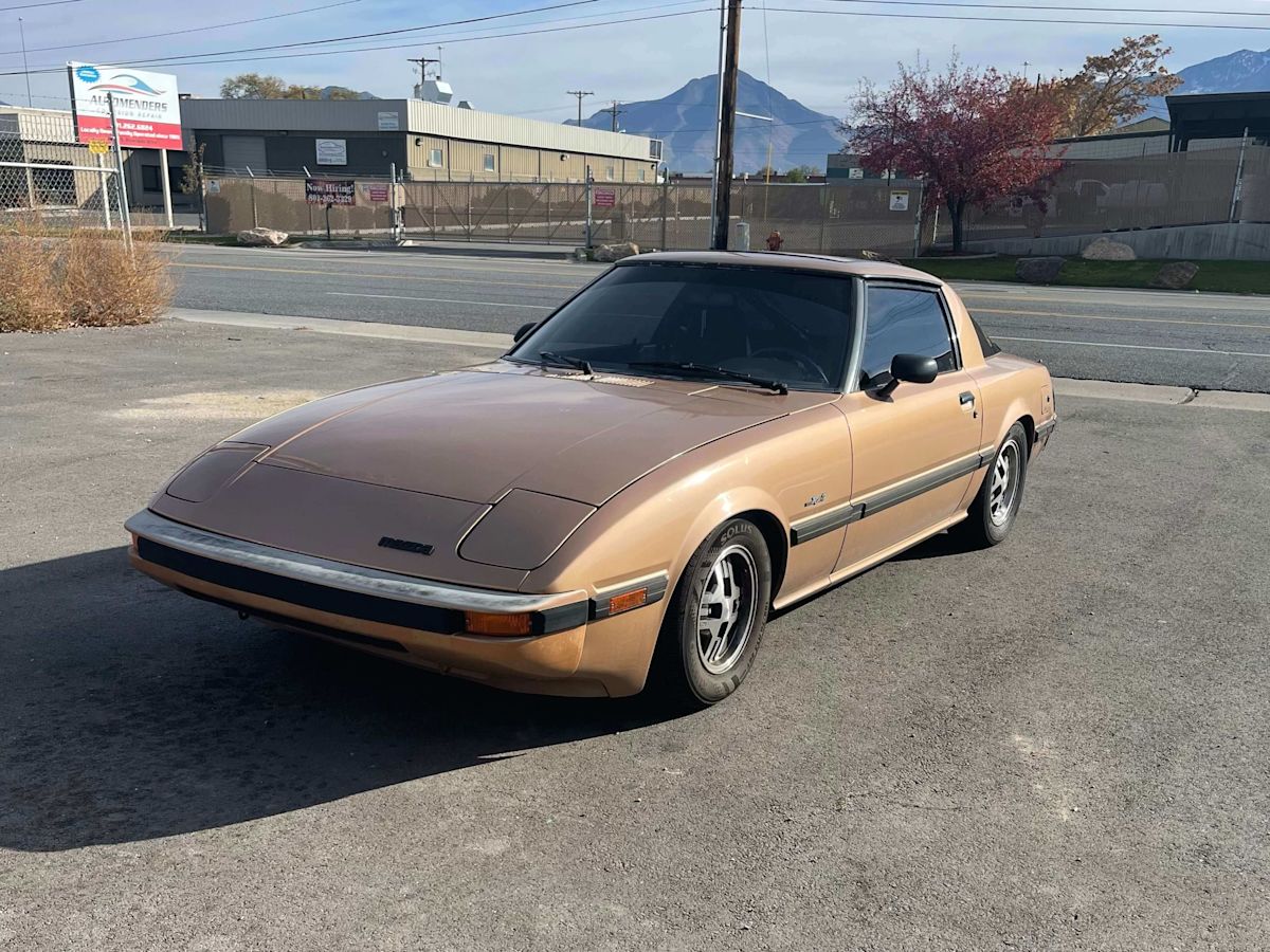 Jaden Wall's Mazda RX-7 before alterations