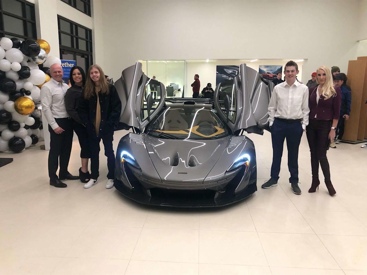 Supercar Owner Joins Santa to Raise Funds for Utah Foster Care